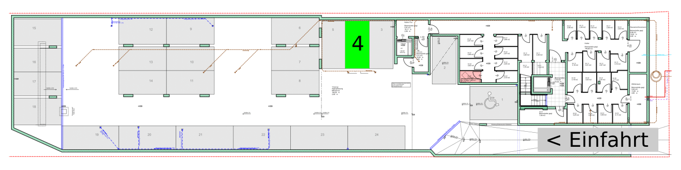 Tiefgaragenplatz in St Leonhard zu vermieten